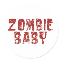 zombie baby stickers