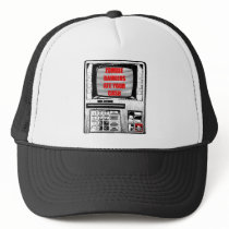 ZOMBIE BANKERS ATE YOUR CASH TRUCKER HATS