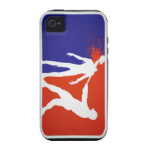 Zombie Baseball Vibe iPhone 4 Cover