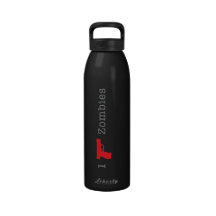 Zombie Battle Bottle Water Bottle