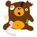 Zombie bear t-shirts
