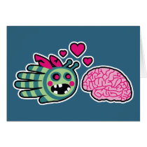 Zombie Bee Zombee card