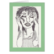 Zombie Belated Birthday Card