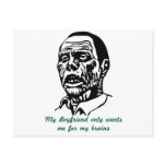 zombie boyfriend post card