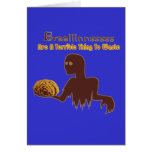 Zombie Brains Are Terrible Thing To Waste Design Cards