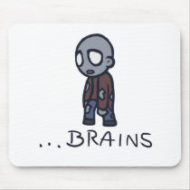 Zombie Brains Mousepad