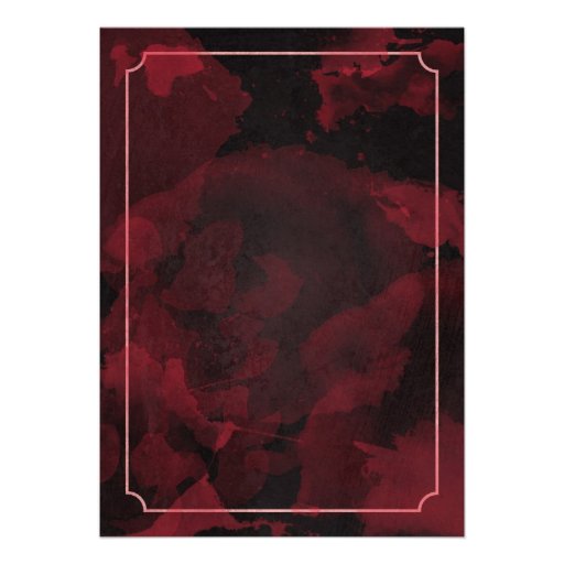Zombie Brains Wedding Invitation