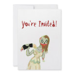 Zombie Bride Invitations