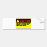 ZOMBIE BUMPER STICKERS