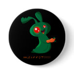 Zombie Bunny Button
