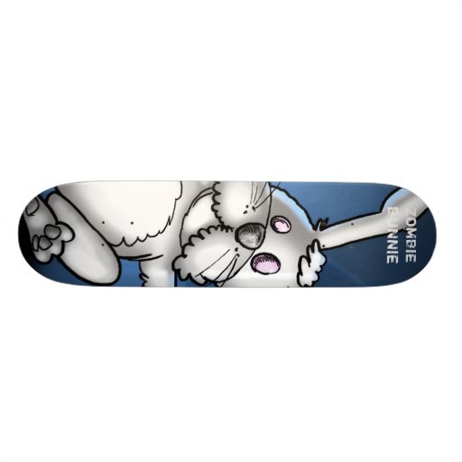 Zombie Bunny Trucking Skateboard Decks