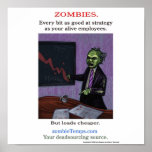 Zombie Business Strategy Print