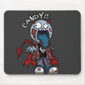 Zombie Candy Mouse Pad mousepads
