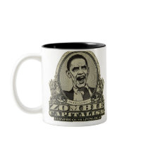 Zombie Capitalism Obamanomics Mug