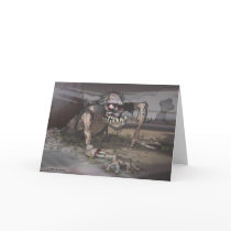 Zombie Greeting Card