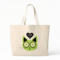 Zombie Cat Tote Bag