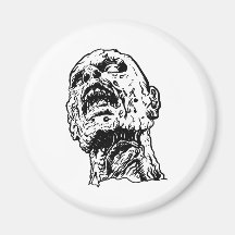 Zombie - Cecil Fridge Magnets