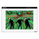 Zombie Christmas Disco Dance Decals For 15" Laptops