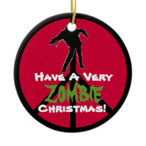 ZOMBIE Christmas Ornament ornaments