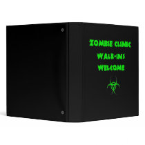 Zombie Clinic: Walk-Ins Welcome Binder