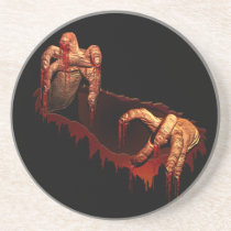 Zombie Coaster Gory Halloween Zombie Decor coasters