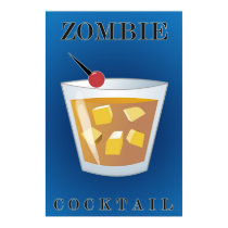 Zombie Cocktail posters by printslink Zombie Cocktail posters