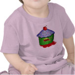 zombie colour cupcake t-shirts