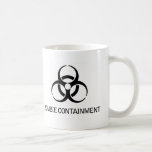 Zombie Containment Coffee Mugs