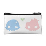 Zombie Couple Makeup Bag