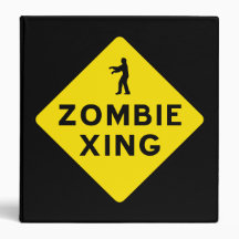 Zombie Crossing Binder