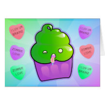 Zombie Cupcake Cards