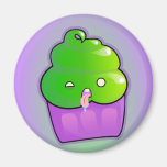 Zombie Cupcake Refrigerator Magnet