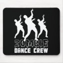Zombie Dance Crew Mousepad by jamierushad Zombie Dance Crew Mousepad