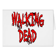 Zombie Dead Greeting Cards