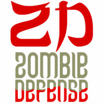 Zombie Defense 2-Sided Women's Dark Shirts