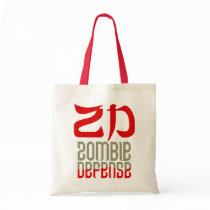 Zombie Defense Canvas Bags