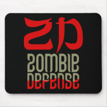 Zombie Defense Mousepad
