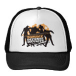 Zombie Defense Security - Black and Orange Hats