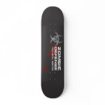 Zombie Defense Tactical Squad board - black Skateboard Decks