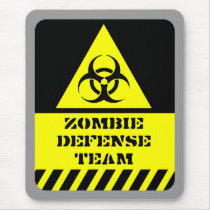Zombie Defense Team Mouse Mat