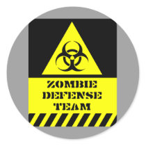 Zombie Defense Team stickers by pounddesigns Zombie Defense Team stickers