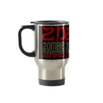 Zombie Defense Travel Mugs