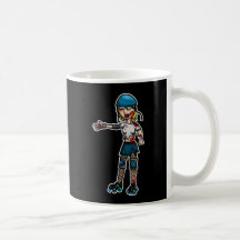 Zombie Derby Girl Mugs