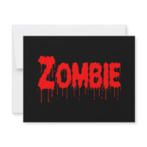 Zombie Drip Custom Invites