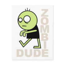 Zombie Dude Postcards
