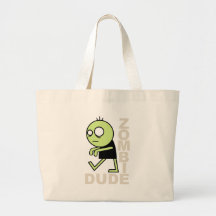 Zombie Dude Tote Bag