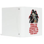 Zombie Eat You First Binders