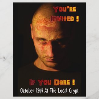 Zombie Event Invitation flyer