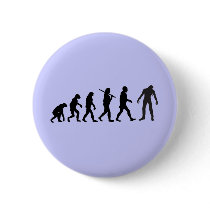 Zombie Evolution T-shirt Design Buttons