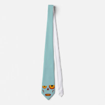 Zombie Face - Clenched Teeth Tie by digitalfire Zombie Face - Clenched Teeth Tie